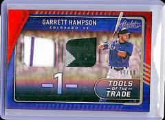 Garrett Hampson [Spectrum Red] #TTT2-GH Baseball Cards 2022 Panini Absolute Tools of the Trade 2 Swatch Prices