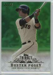Buster Posey [Green] Baseball Cards 2013 Topps Tribute Prices