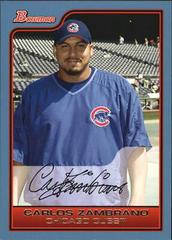 Carlos Zambrano #46 Baseball Cards 2006 Bowman Prices