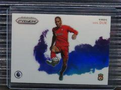 Virgil van Dijk Soccer Cards 2022 Panini Prizm Premier League Color Blast Prices