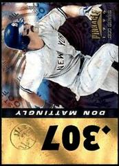 Don Mattingly [Artist's Proof] #192 Baseball Cards 1996 Pinnacle Starburst Prices