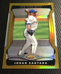 Johan Santana [Refractor] Baseball Cards 2009 Finest Prices
