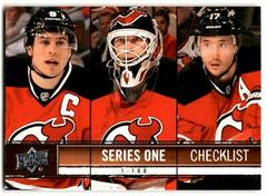 Ilya Kovalchuk, Martin Brodeur, Zach Parise [Checklist] Hockey Cards 2012 Upper Deck Prices