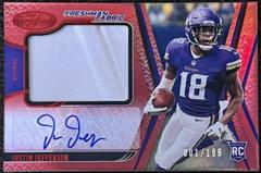 Justin Jefferson [Signature Jersey] #216 Football Cards 2020 Panini Certified Prices