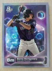 Benny Montgomery #PE-6 Baseball Cards 2022 Bowman Platinum Precious Elements Prices