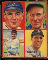 Averill, Hildebrand, Kamm, Trosky #2E Baseball Cards 1935 Goudey 4 in 1 Prices