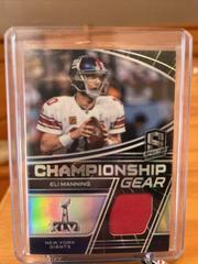 Eli Manning [Hyper] Football Cards 2022 Panini Spectra Championship Gear Prices