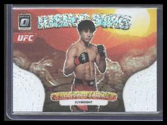 Tatsuro Taira [White Sparkle] #2 Ufc Cards 2023 Panini Donruss Optic UFC Rising Suns Prices