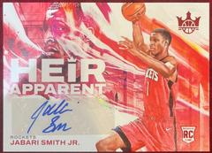 Jabari Smith Jr. [Ruby] #HA-JSR Basketball Cards 2022 Panini Court Kings Heir Apparent Prices