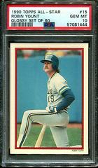 Robin Yount Baseball Cards 1990 Topps All Star Glossy Set of 60 Prices