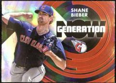 Shane Bieber #GN-13 Baseball Cards 2022 Topps Generation Now Prices