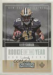 Alvin Kamara [Silver] Football Cards 2017 Panini Contenders Rookie of the Year Prices