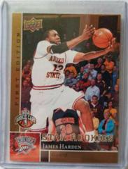 James Harden [Gold] #188 Basketball Cards 2009 Upper Deck First Edition Prices