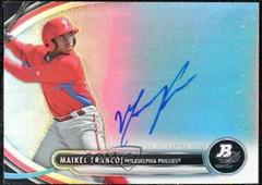 Maikel Franco #MF Baseball Cards 2013 Bowman Platinum Autograph Prospects Prices