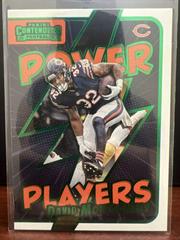 David Montgomery [Emerald] #PWR-DMO Football Cards 2022 Panini Contenders Power Players Prices