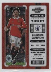 Alejandro Garnacho [Red Mojo] #299 Soccer Cards 2022 Panini Chronicles Premier League Prices