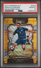Gonzalo Higuain [Gold] #EQ-30 Soccer Cards 2017 Panini Select Equalizers Prices