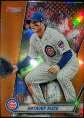 Anthony Rizzo [Orange Refractor] #46 Baseball Cards 2019 Bowman's Best Prices