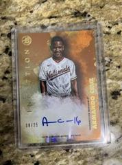 Armando Cruz [Orange] Baseball Cards 2021 Bowman Inception Autographs Prices