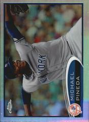 Michael Pineda [Refractor] #7 Baseball Cards 2012 Topps Chrome Prices