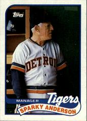 Sparky Anderson Baseball Cards 1989 Topps Prices
