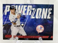 Giancarlo Stanton [Red] #PZ-18 Baseball Cards 2022 Stadium Club Power Zone Prices