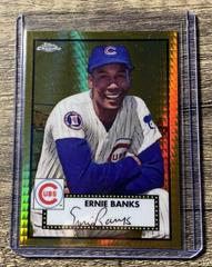 Ernie Banks [Gold Prism] Baseball Cards 2021 Topps Chrome Platinum Anniversary Prices