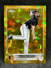 Dean Kremer [Gold] #340 Baseball Cards 2022 Topps Chrome Sapphire Prices