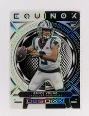 Bryce Young [Green Electric Etch] #4 Football Cards 2023 Panini Obsidian Equinox Prices