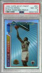 Scottie Pippen #M1 Basketball Cards 1996 Topps Mystery Finest Prices