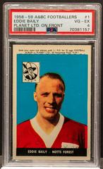 Eddie Baily [Planet Ltd. on Front] Soccer Cards 1958 A & BC Footballers Prices