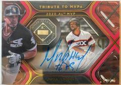 Jose Abreu [Red] Baseball Cards 2022 Topps Tribute to MVPs Autographs Prices