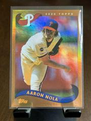 Aaron Nola [Orange Foil] #253 Baseball Cards 2020 Topps Archives Prices