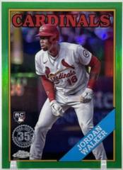 Jordan Walker [Green] Baseball Cards 2023 Topps Chrome Update 1988 Prices