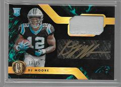 DJ Moore [Jersey Autograph Prime] #214 Football Cards 2018 Panini Gold Standard Prices