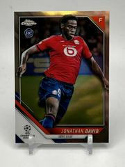 Jonathan David #191 Soccer Cards 2021 Topps Chrome UEFA Champions League Prices
