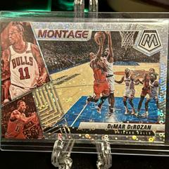 DeMar DeRozan [Fast Break Silver] #8 Basketball Cards 2021 Panini Mosaic Montage Prices