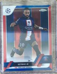 Neymar Jr [Color Match] #10 Soccer Cards 2022 Topps Chrome UEFA Club Competitions Prices