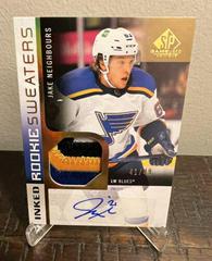 Jake Neighbours [Inked Patch Autograph] Hockey Cards 2021 SP Game Used Rookie Sweaters Prices
