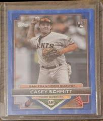 Casey Schmitt [Blue] #85 Baseball Cards 2023 Topps Flagship Collection Prices