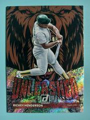 Rickey Henderson [Rapture] #UL-17 Baseball Cards 2022 Panini Donruss Unleashed Prices