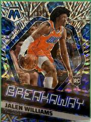 Jalen Williams #8 Basketball Cards 2022 Panini Mosaic Breakaway Prices