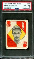 Harry Brecheen #28 Baseball Cards 1951 Topps Blue Back Prices