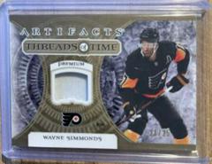 Wayne Simmonds [Premium] Hockey Cards 2022 Upper Deck Artifacts Threads of Time Prices