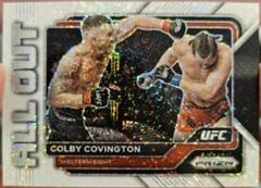 Colby Covington [White Sparkle] #28 Ufc Cards 2023 Panini Prizm UFC All Out Prices