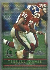 Terrell Davis #20 Football Cards 1996 Topps Chrome Prices