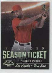 Albert Pujols [Playoff Ticket] #12 Baseball Cards 2011 Playoff Contenders Prices