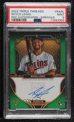 Royce Lewis [Emerald] #RA-RL Baseball Cards 2022 Topps Triple Threads Rookie Autographs Prices
