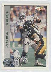 Andy Heck #291 Football Cards 1992 Pacific Prices