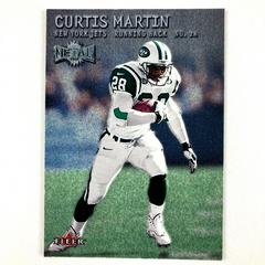 Curtis Martin Football Cards 2000 Fleer Metal Prices